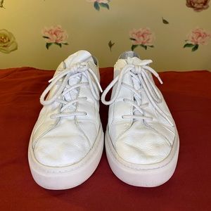 Zara leather sneakers